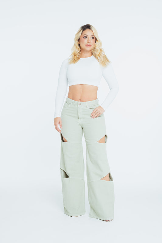 Jeans Palazzo Ref 10018