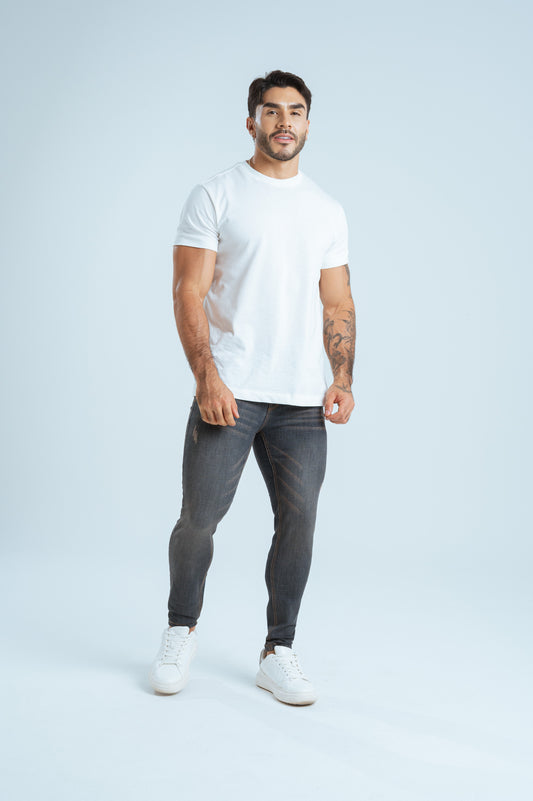 Skinny Jeans White Ref 7479