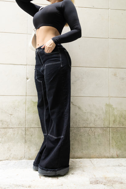 Jeans Palazzo Recto Ref 9928