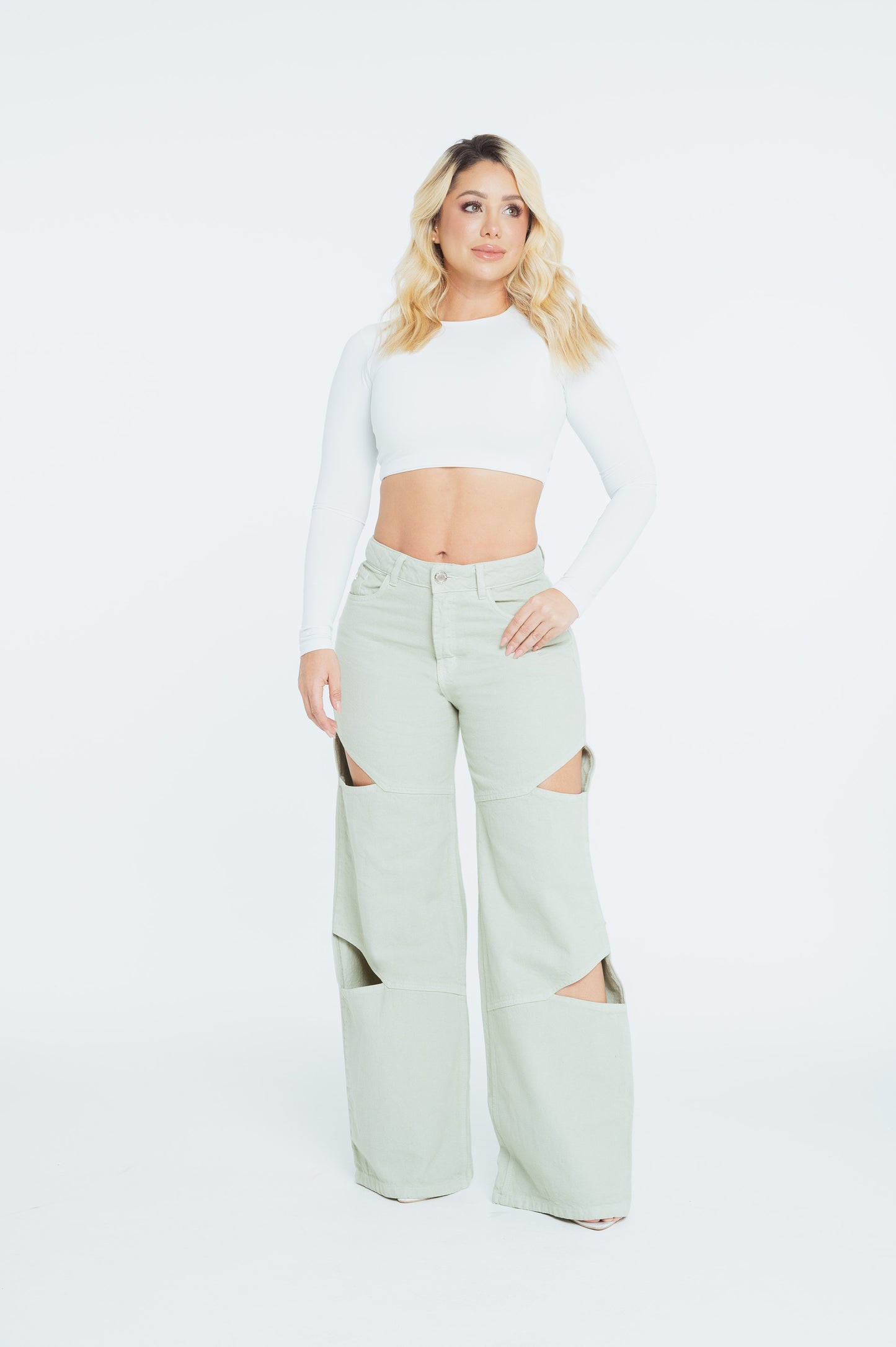 Jeans Palazzo Ref 10018