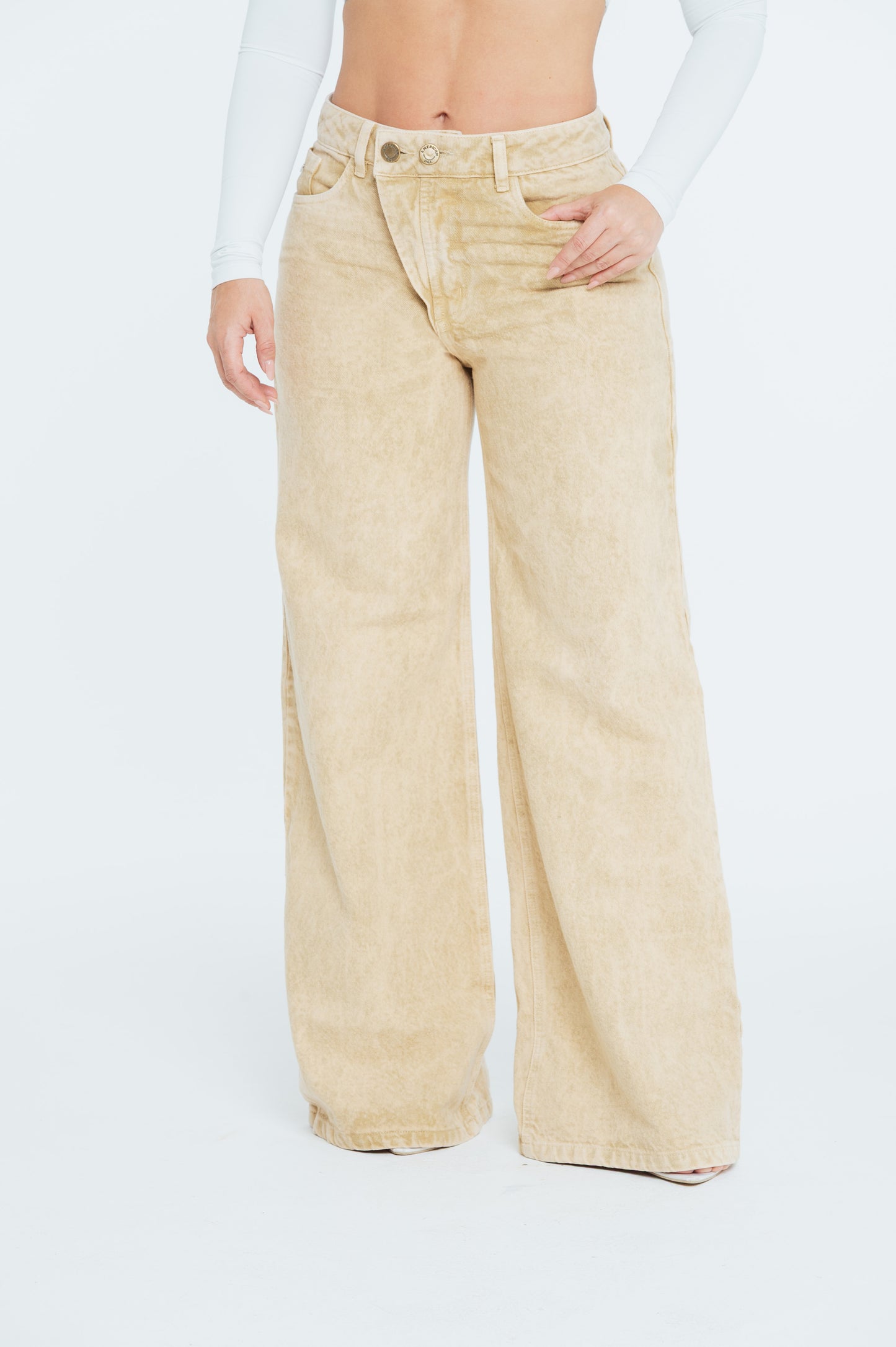 Jeans Palazzo Camel Ref 10019