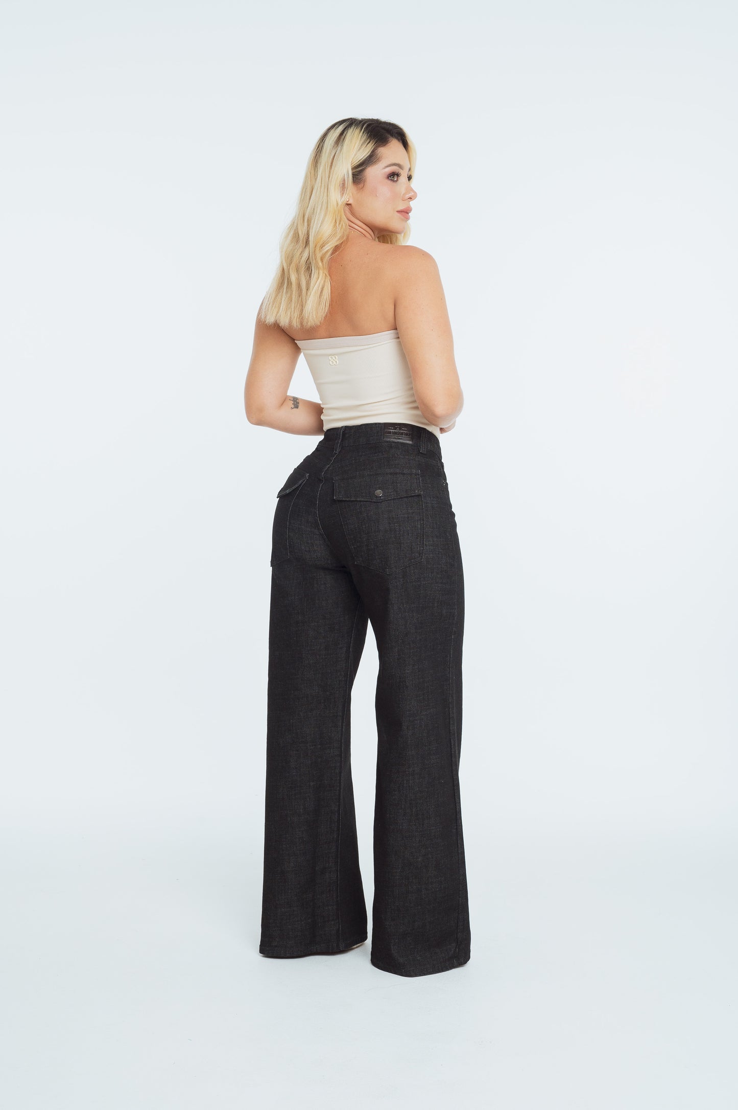 Jeans Palazzo Ref 10025