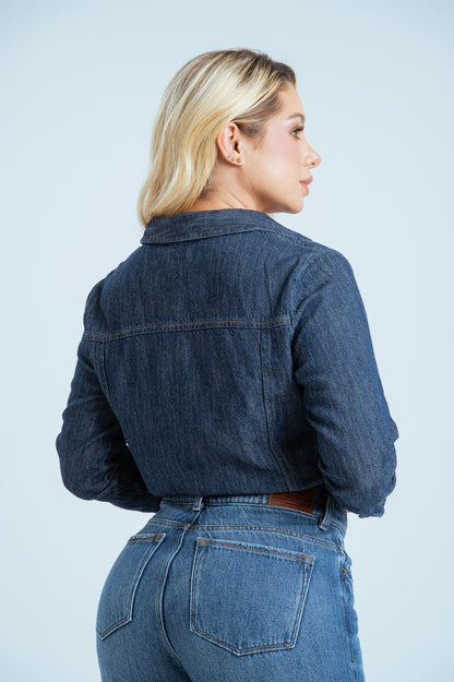 Camisera Denim Liviano Ref 10040