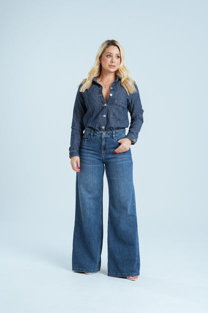 Camisera Denim Liviano Ref 10040