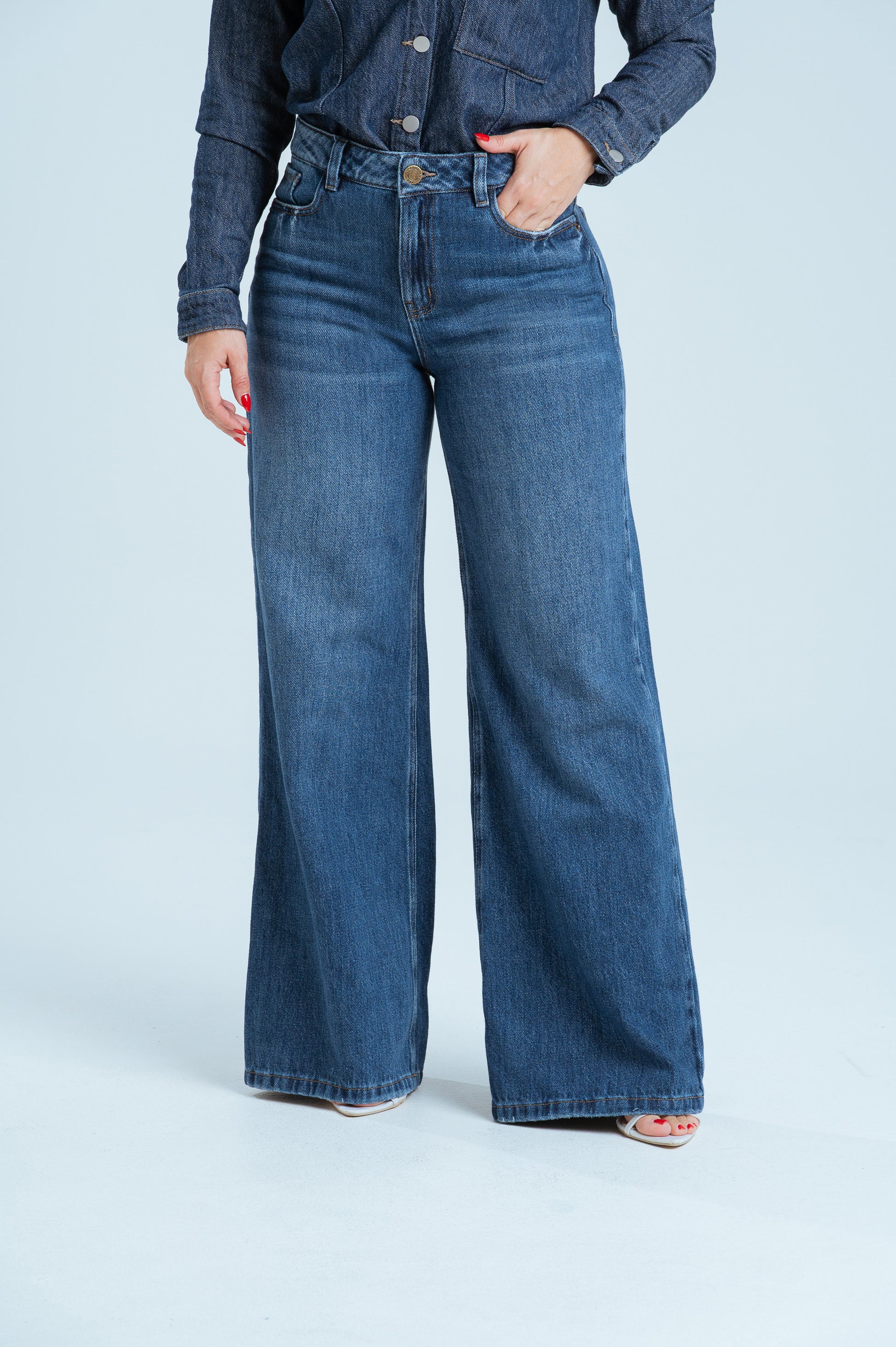 Jeans Palazzo Ref 10033