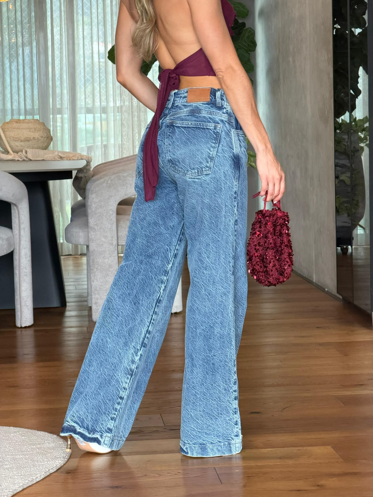 Jeans Palazzo Ref 10034