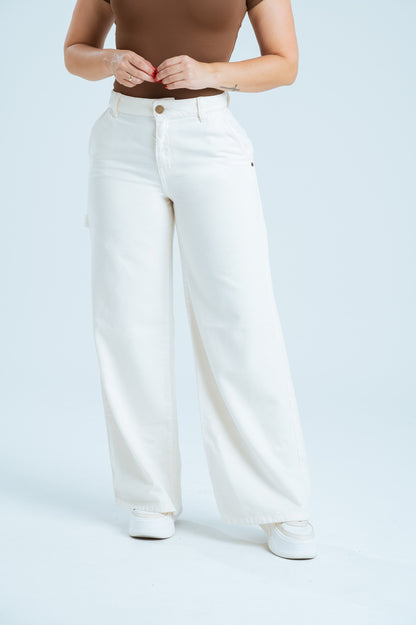 Pantalon Blanco Ref 10039