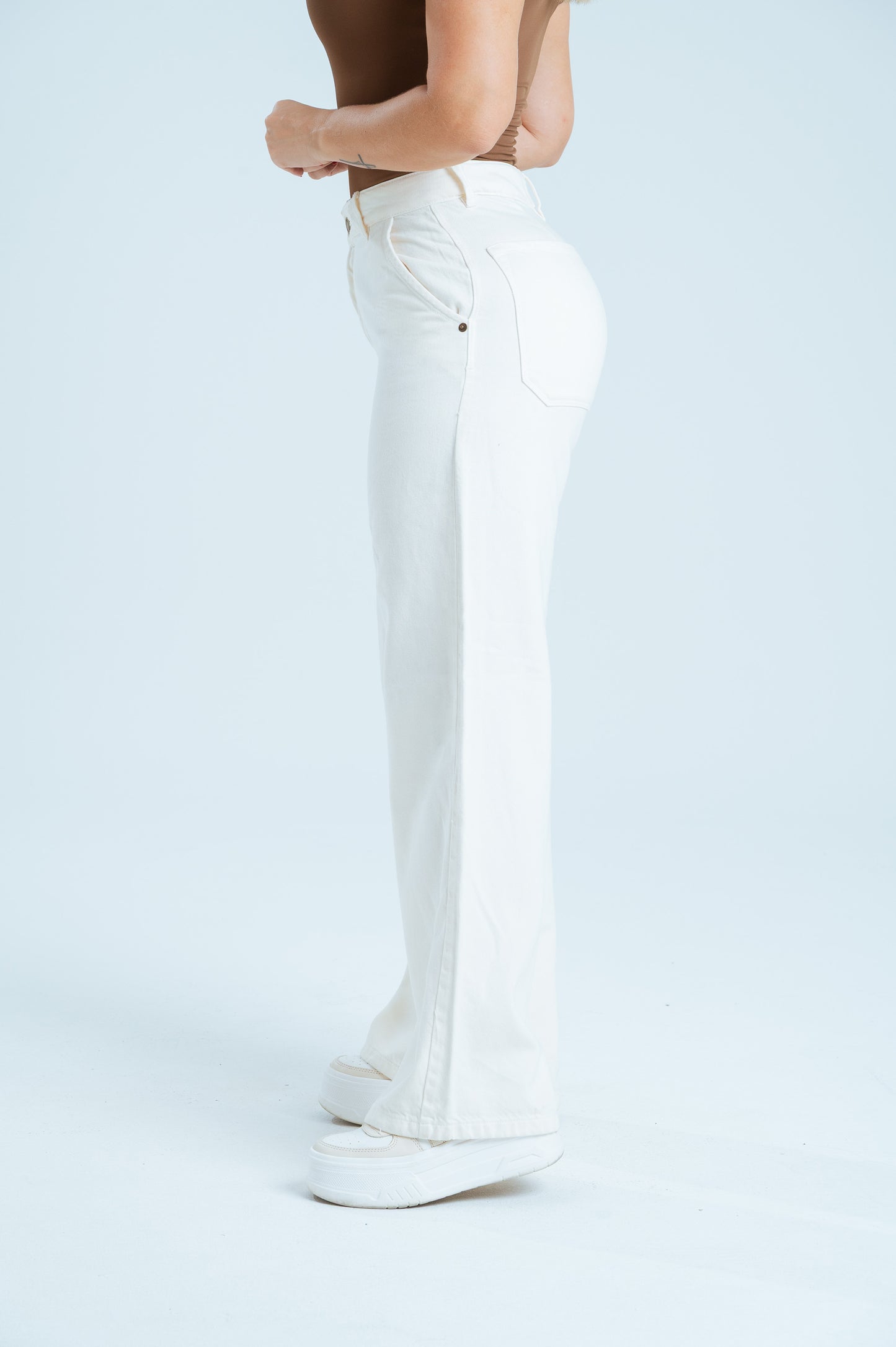 Pantalon Blanco Ref 10039
