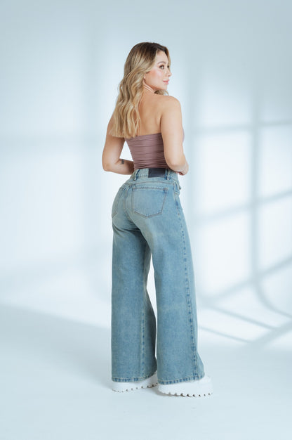 Wide Leg Jeans Ref 10042