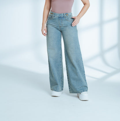 Wide Leg Jeans Ref 10042