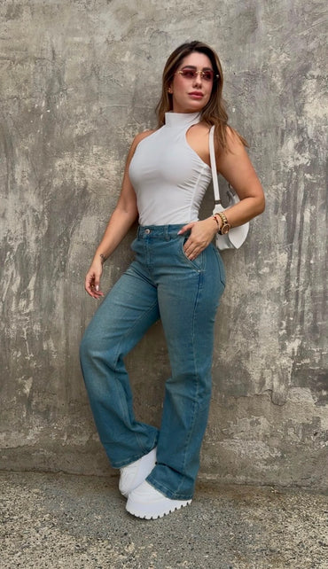 Wide Leg Jeans Ref 10044