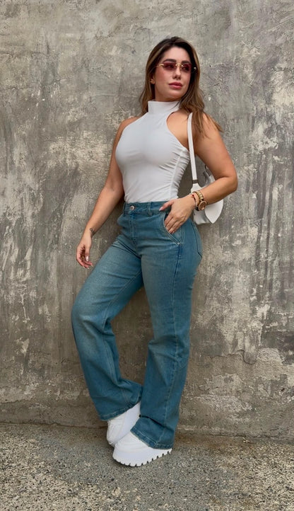 Wide Leg Jeans Ref 10044