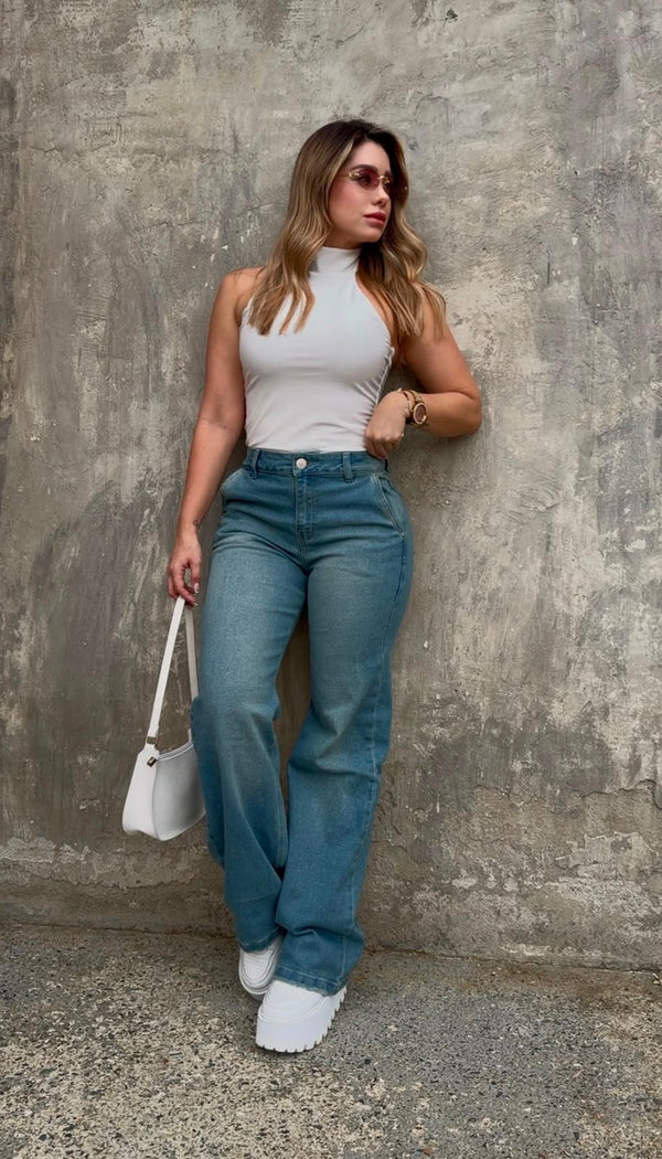 Wide Leg Jeans Ref 10044