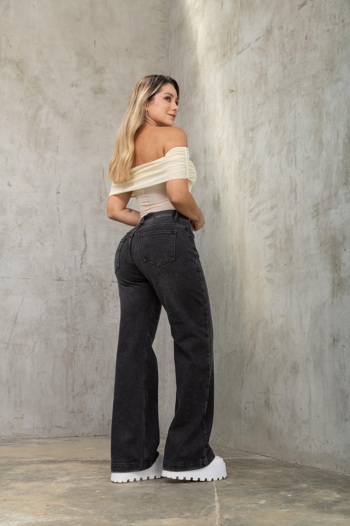 Wide Leg Jeans Ref 10077