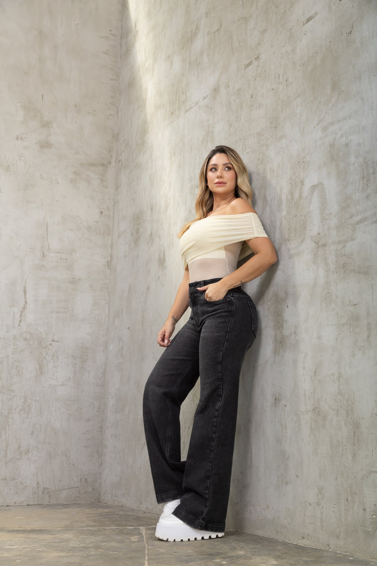 Wide Leg Jeans Ref 10077