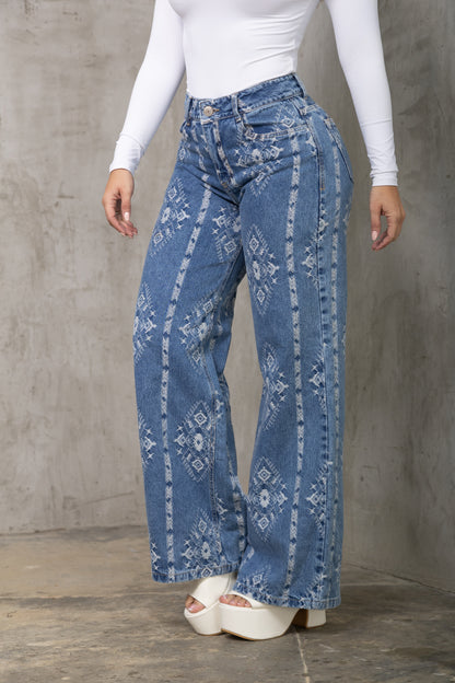 Wide Leg Jeans Ref 10083