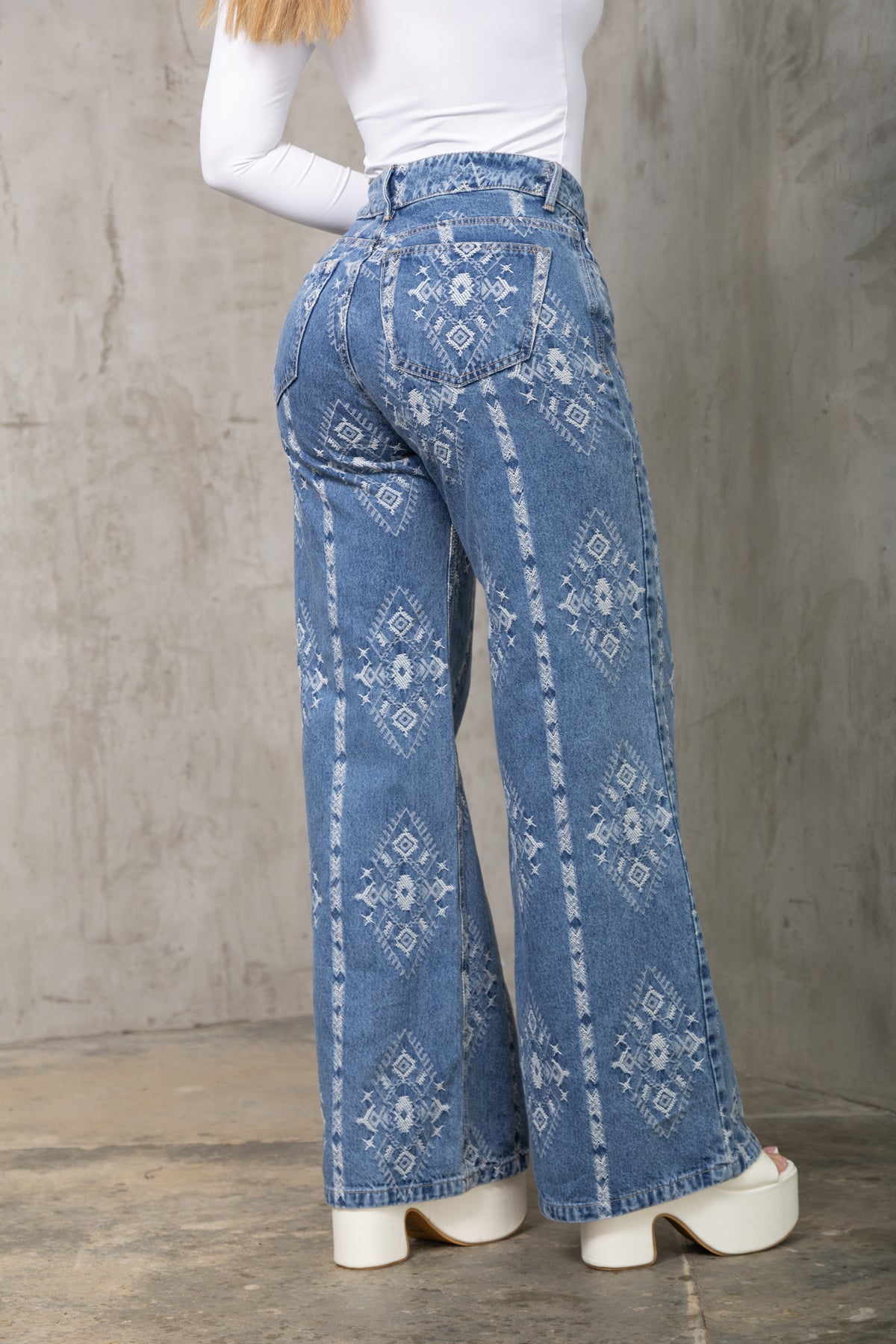 Wide Leg Jeans Ref 10083