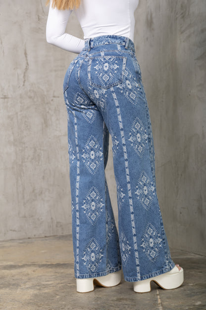 Wide Leg Jeans Ref 10083