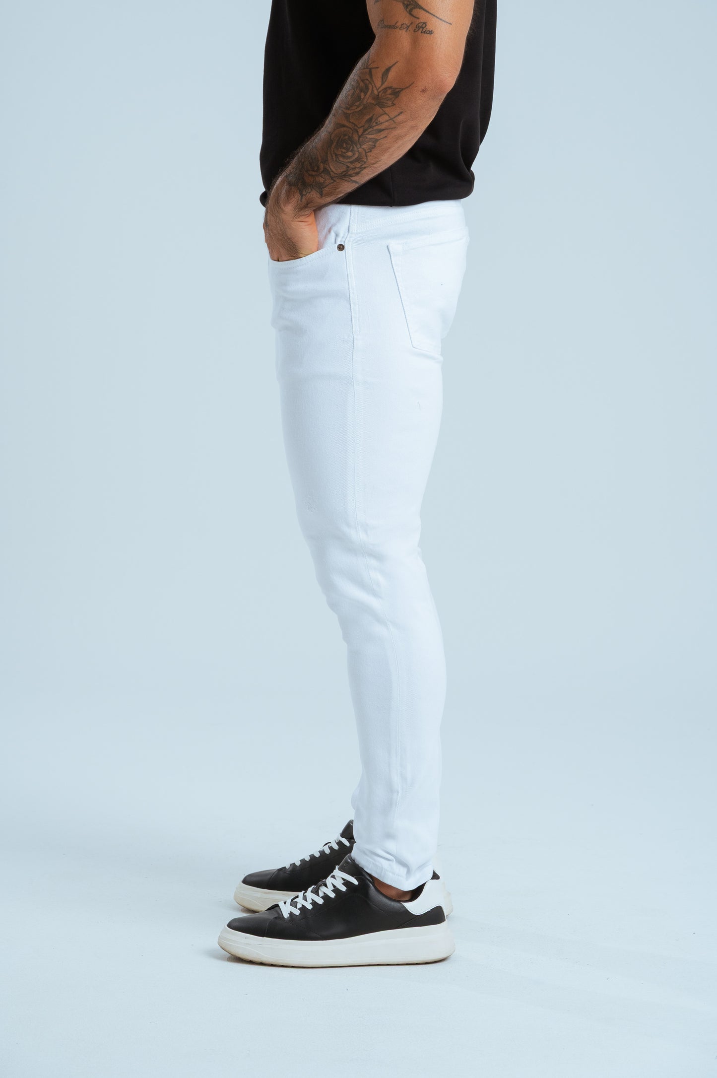 Skinny Jeans White Ref 7477
