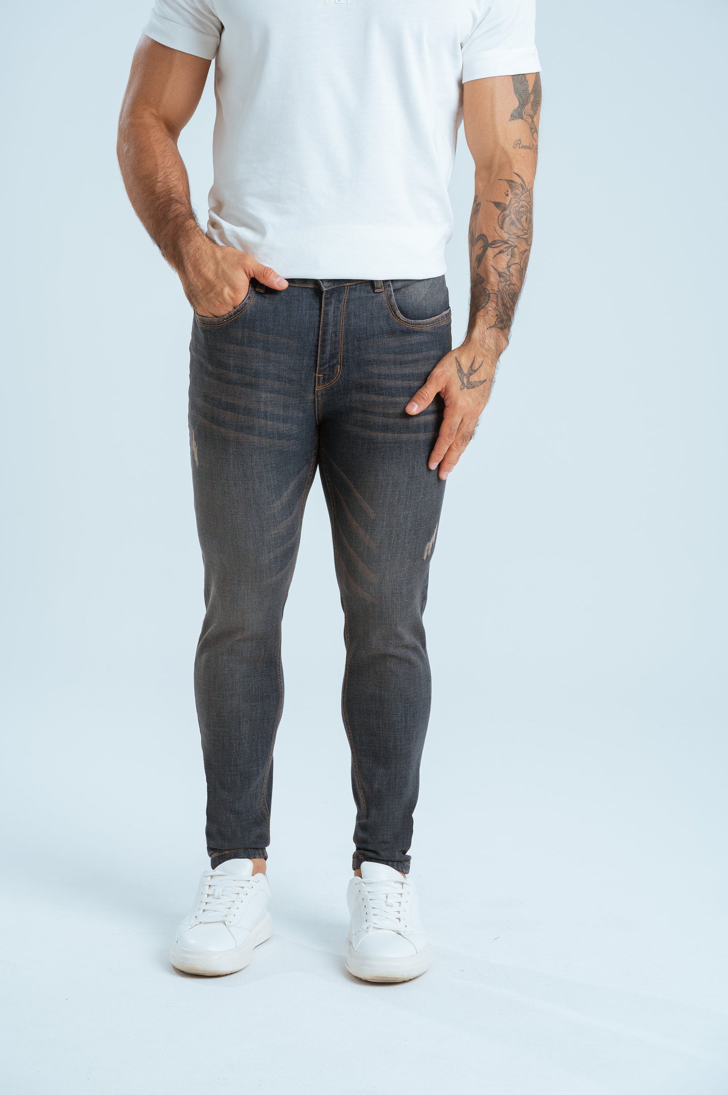 Skinny Jeans White Ref 7479