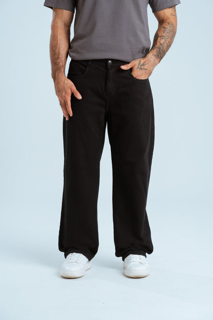 Straight Jeans Negro Ref 7482