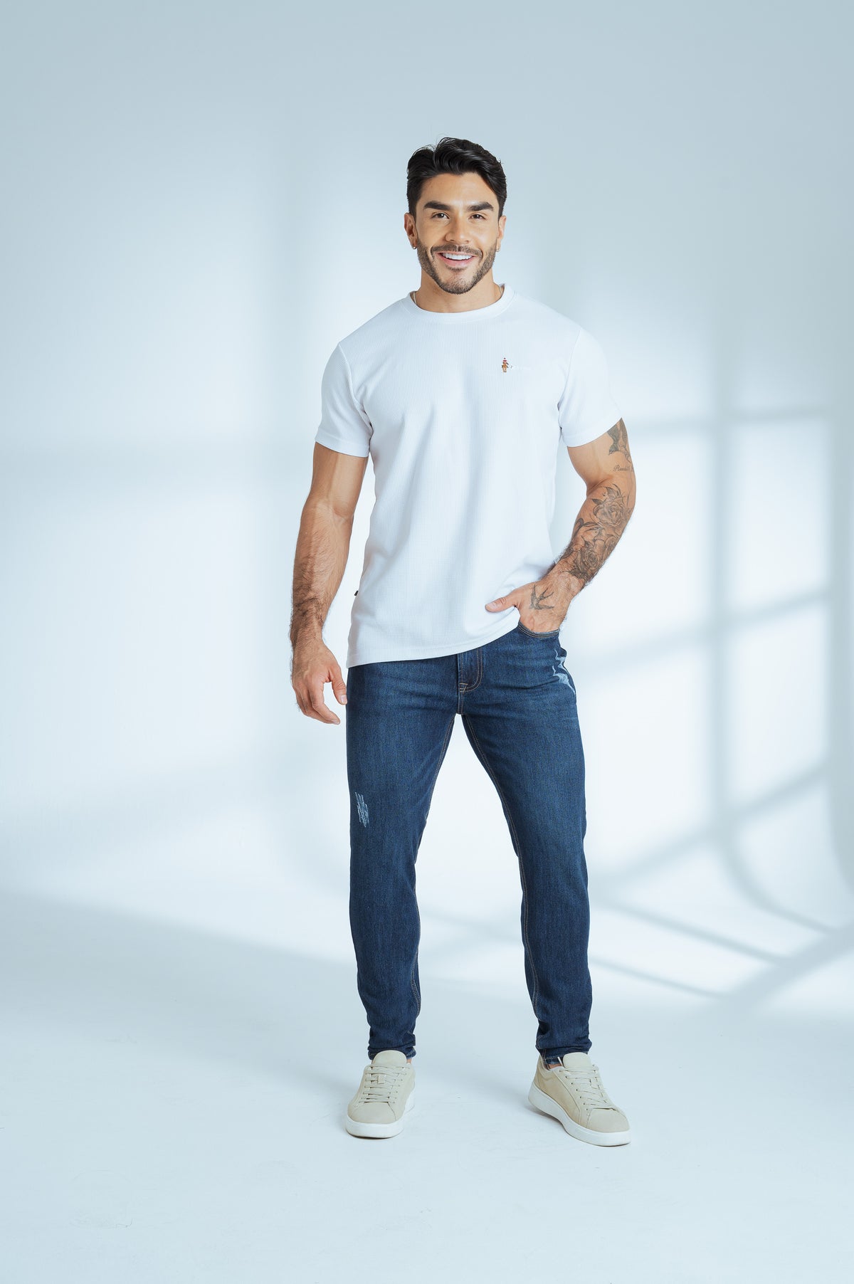 Skinny Jeans Hombre Ref 7501