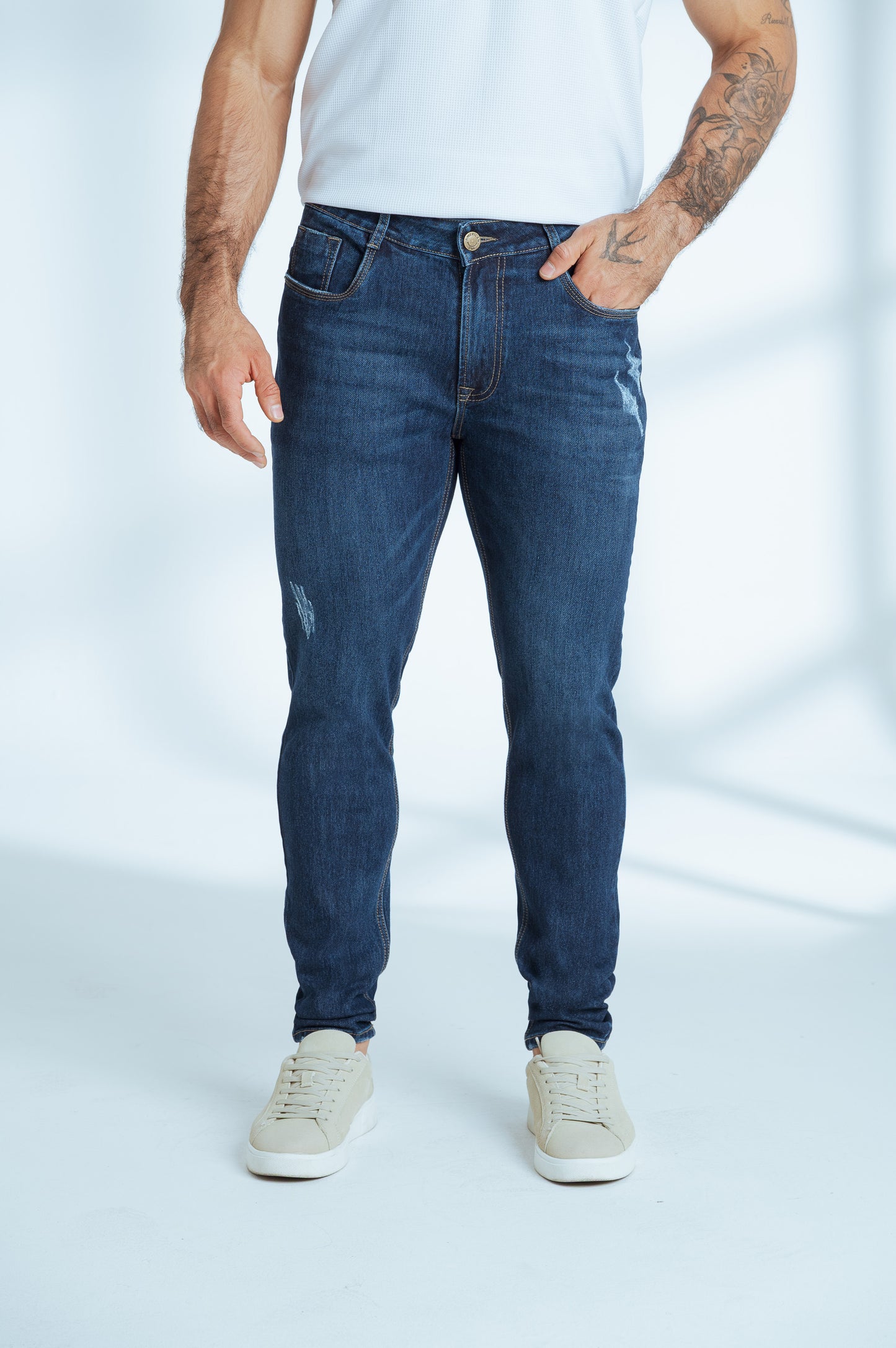 Skinny Jeans Hombre Ref 7501