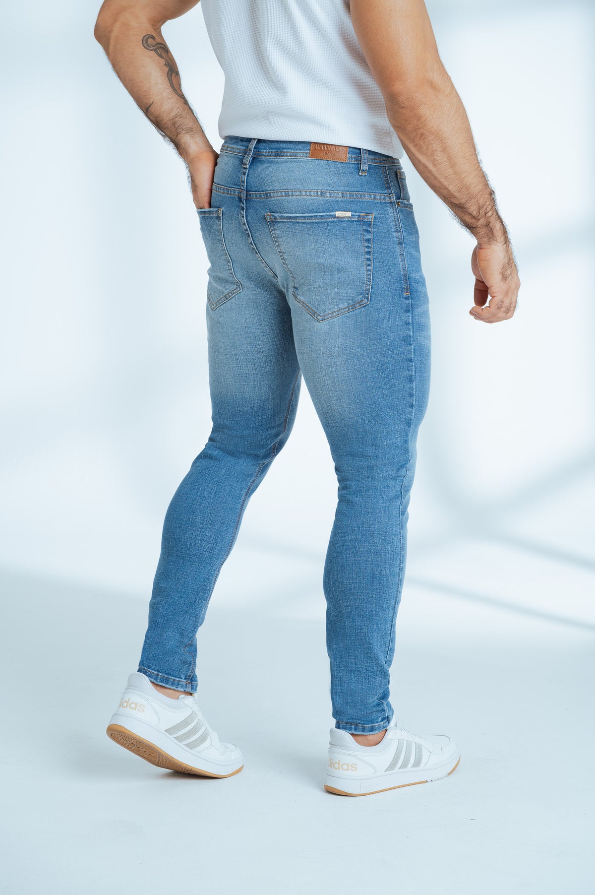 Skinny Jeans Hombre Ref 7502