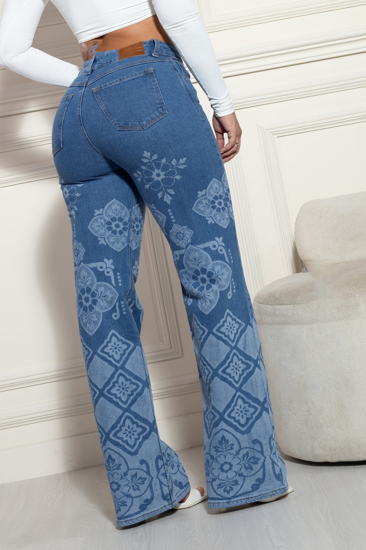 JEANS PALAZZO 9955