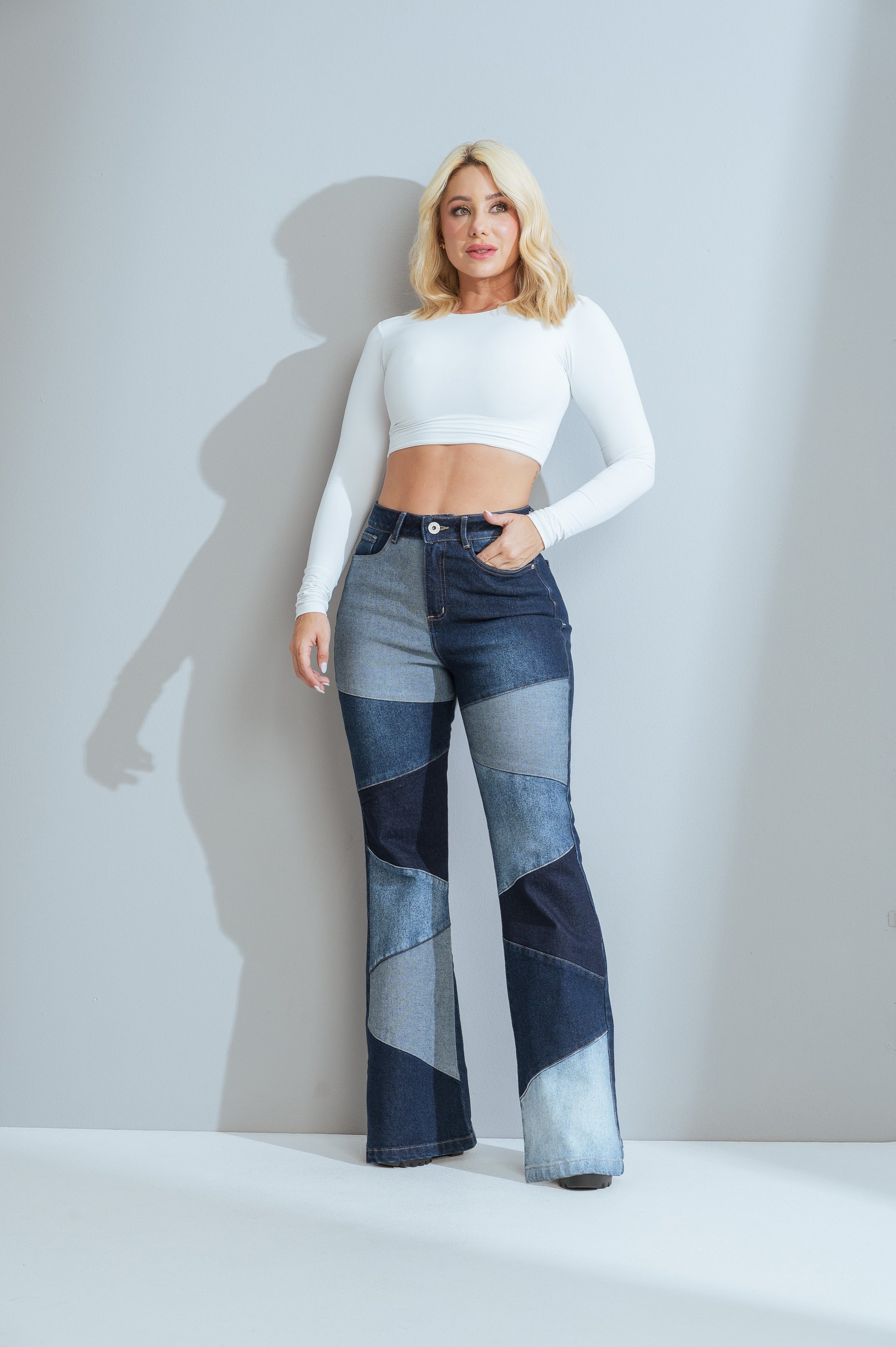 Jeans Palazzo Ref 9863