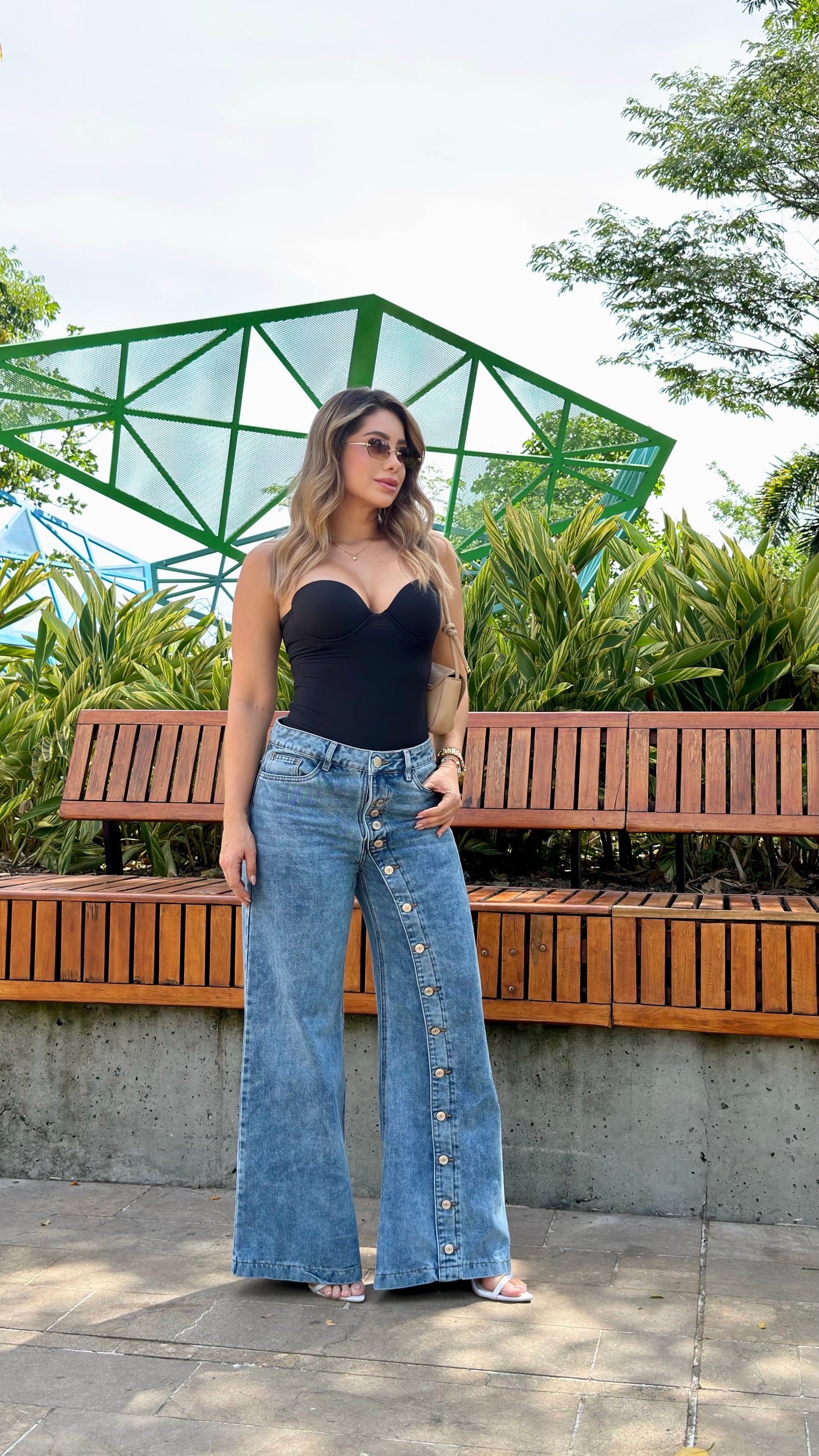 Jeans Palazzo Ref 10043