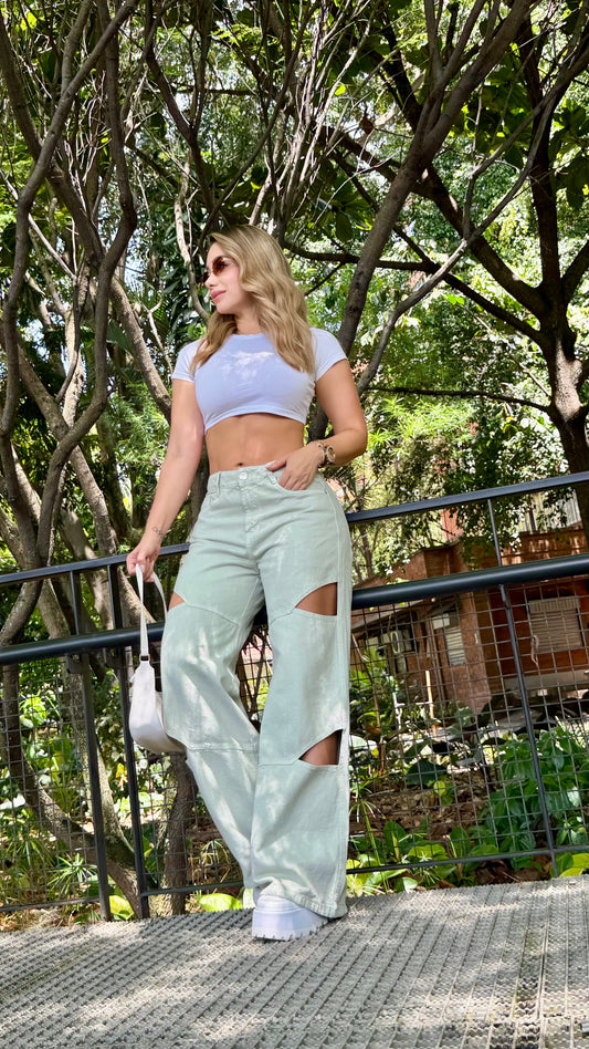 Jeans Palazzo Ref 10018