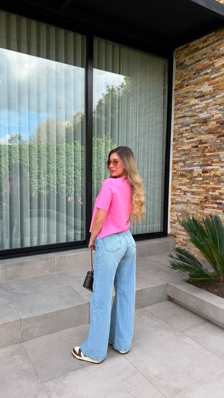 Jeans Palazzo Ref 10041