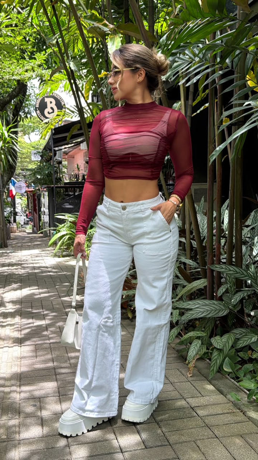 Jeans Palazzo Ref 10012