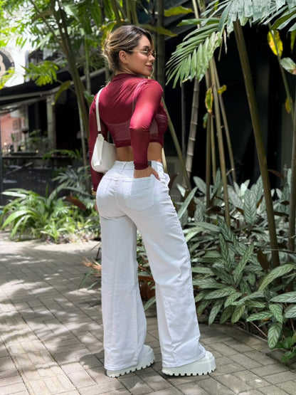 Jeans Palazzo Ref 10012